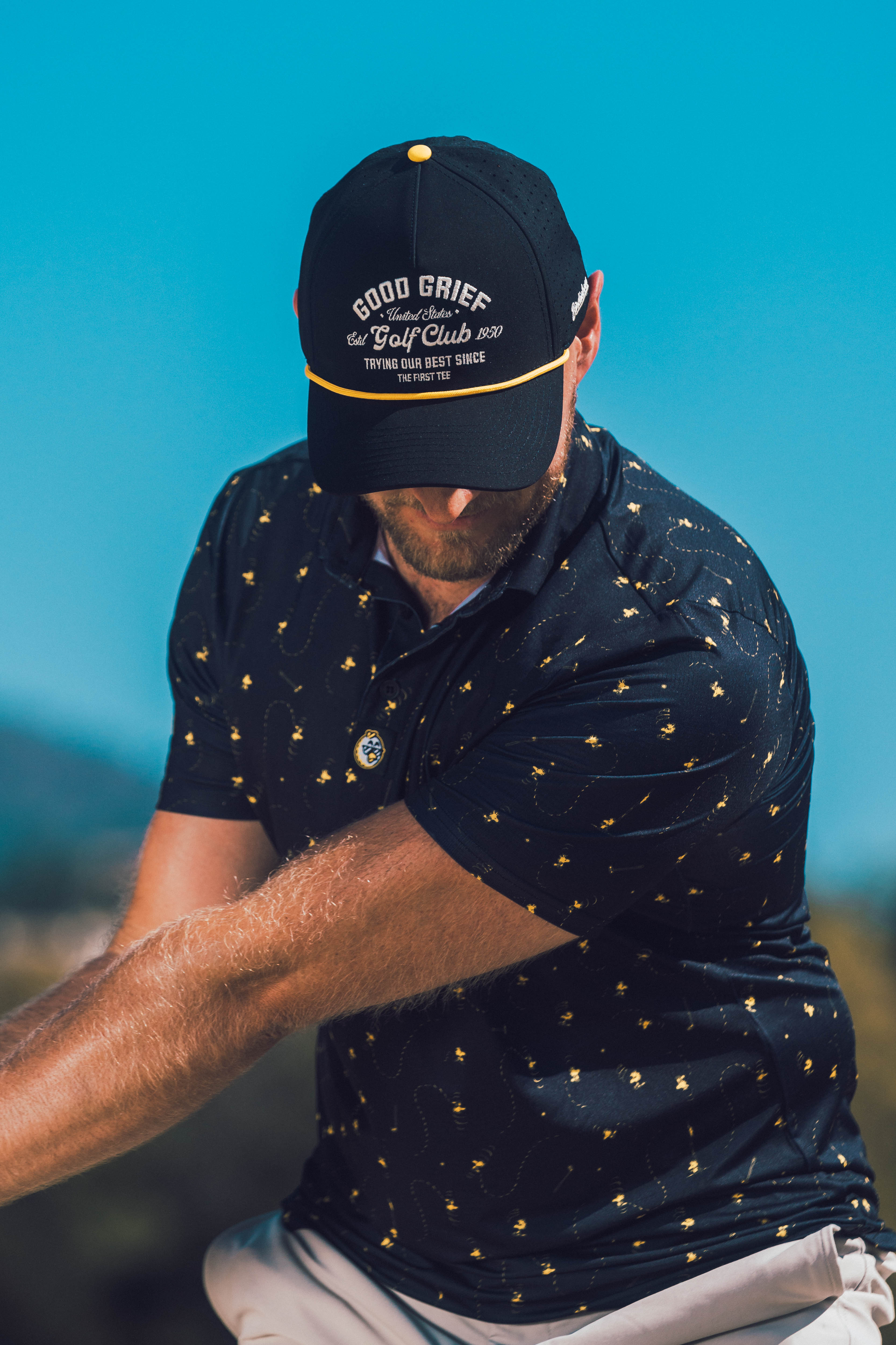 Peanuts Woodstock Flight Polo Black