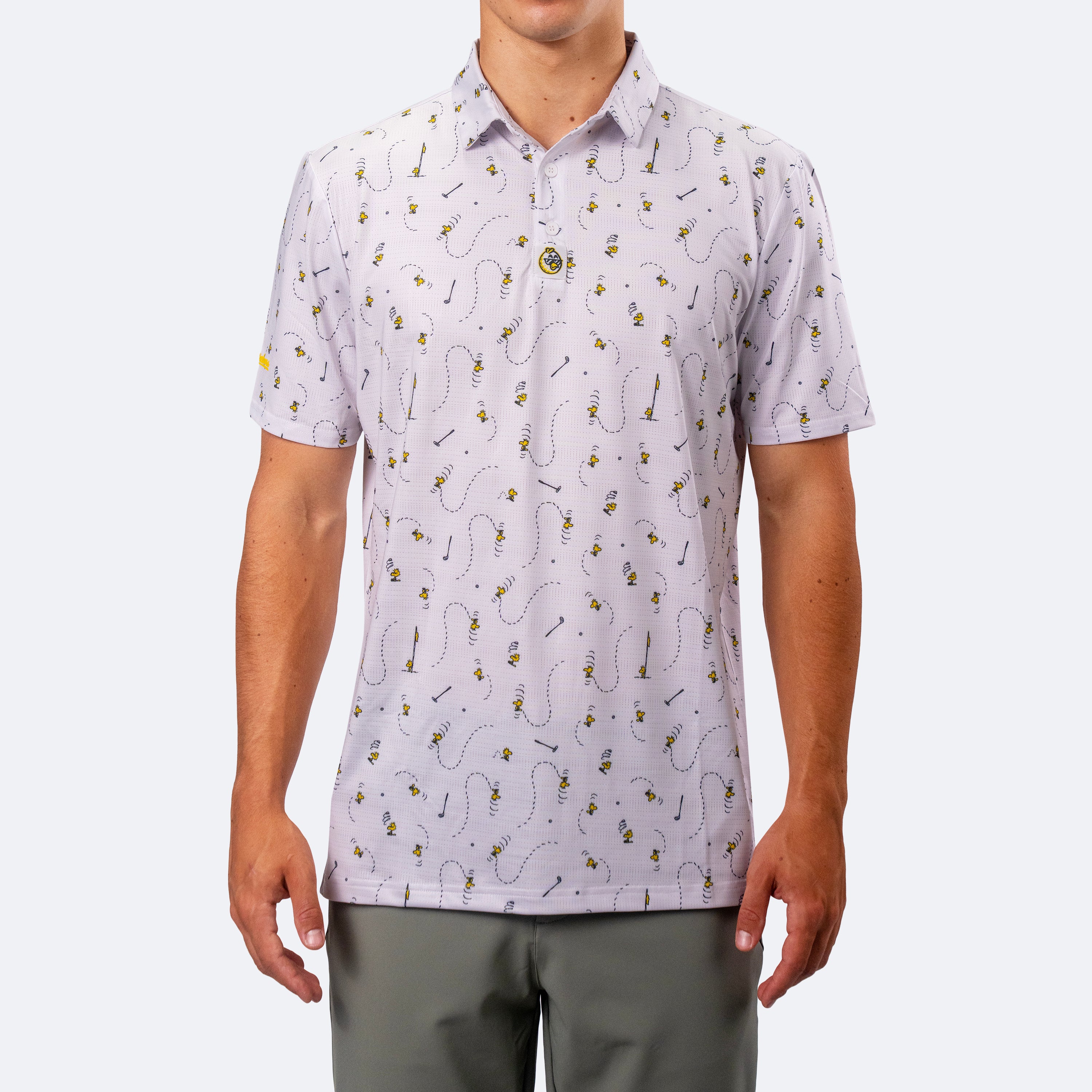 Peanuts Woodstock Flight Polo White
