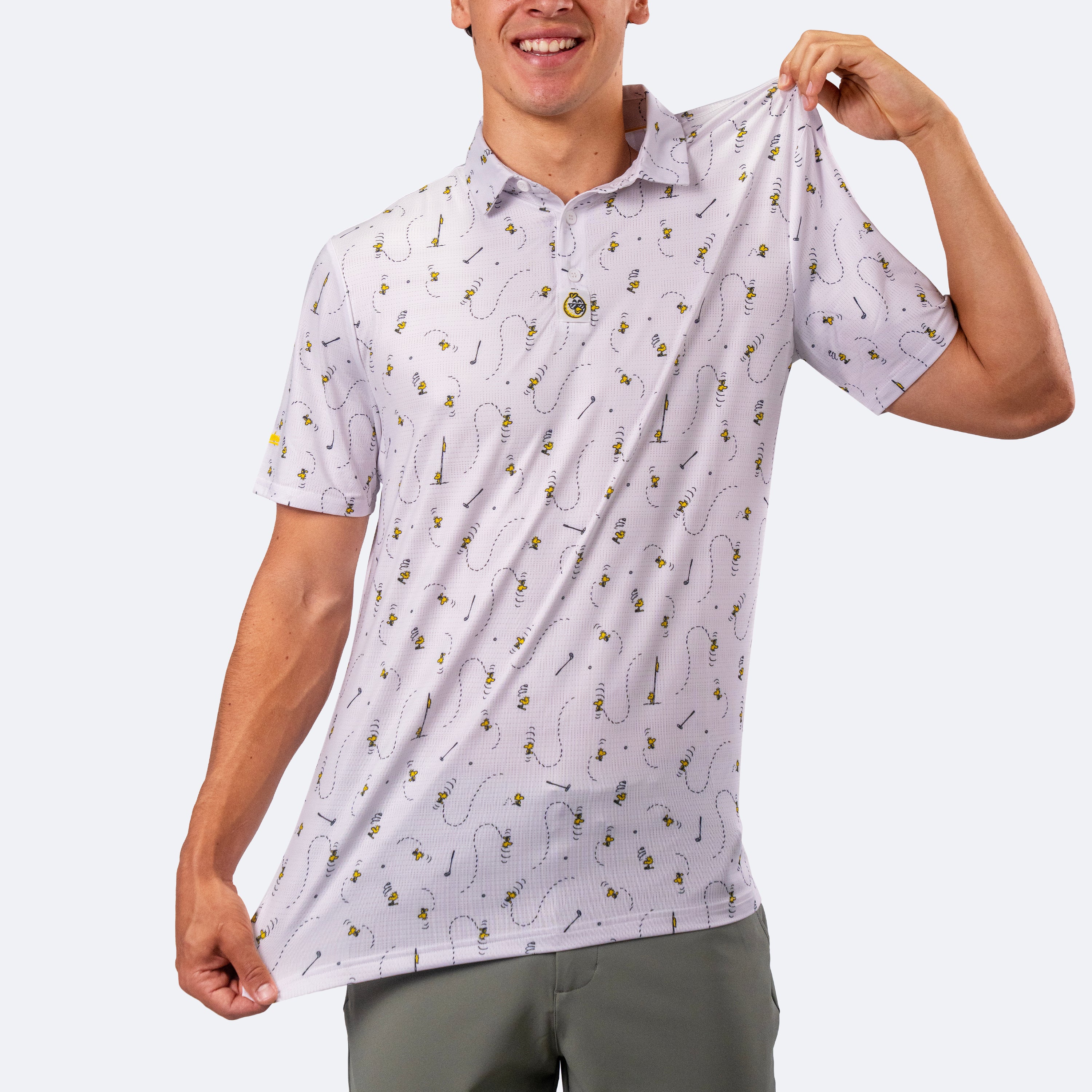 Peanuts Woodstock Flight Polo White