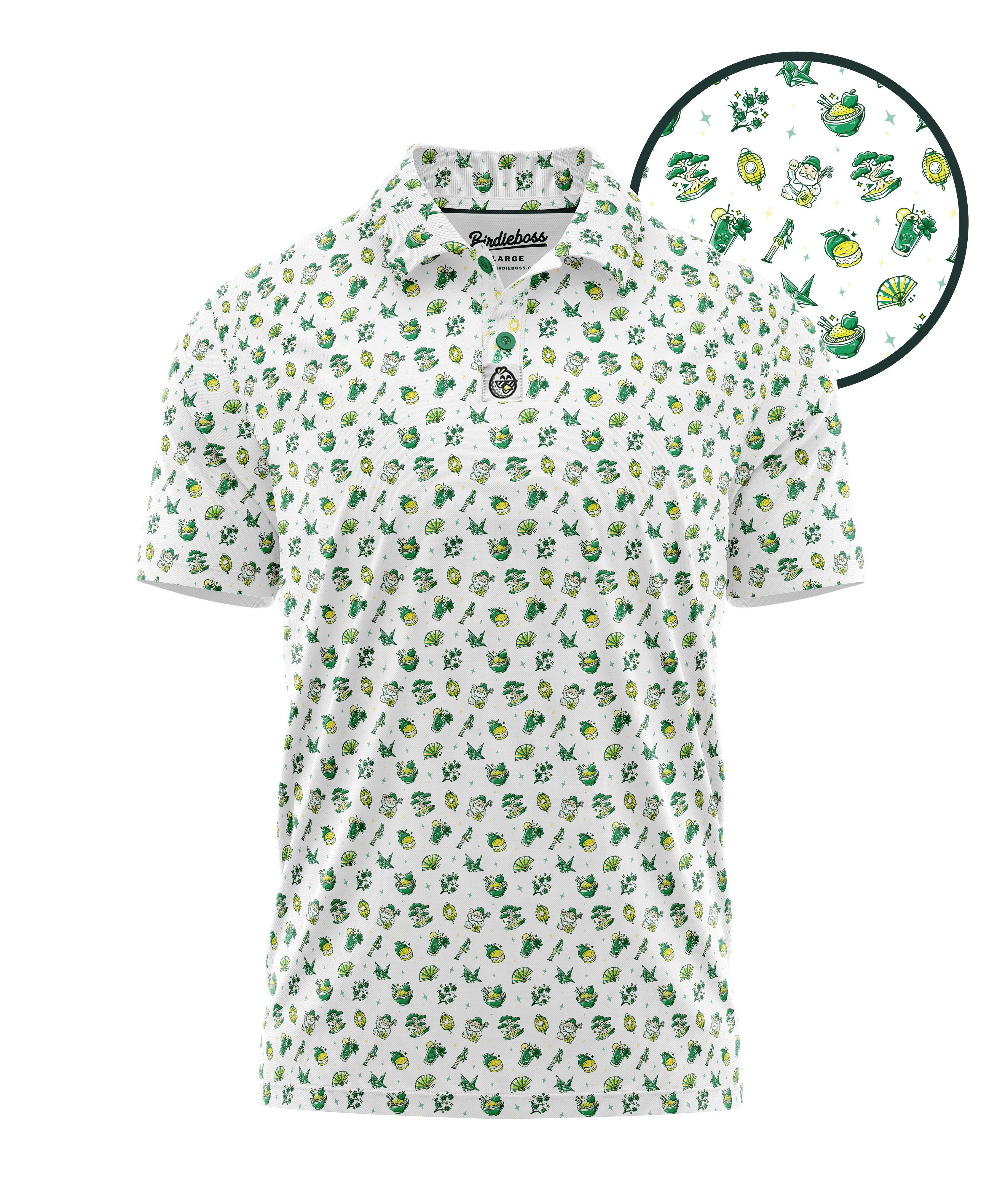 Ramen Corner Polo White