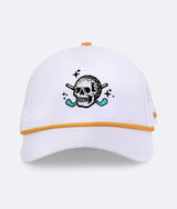 Retro Tattoo Hat White