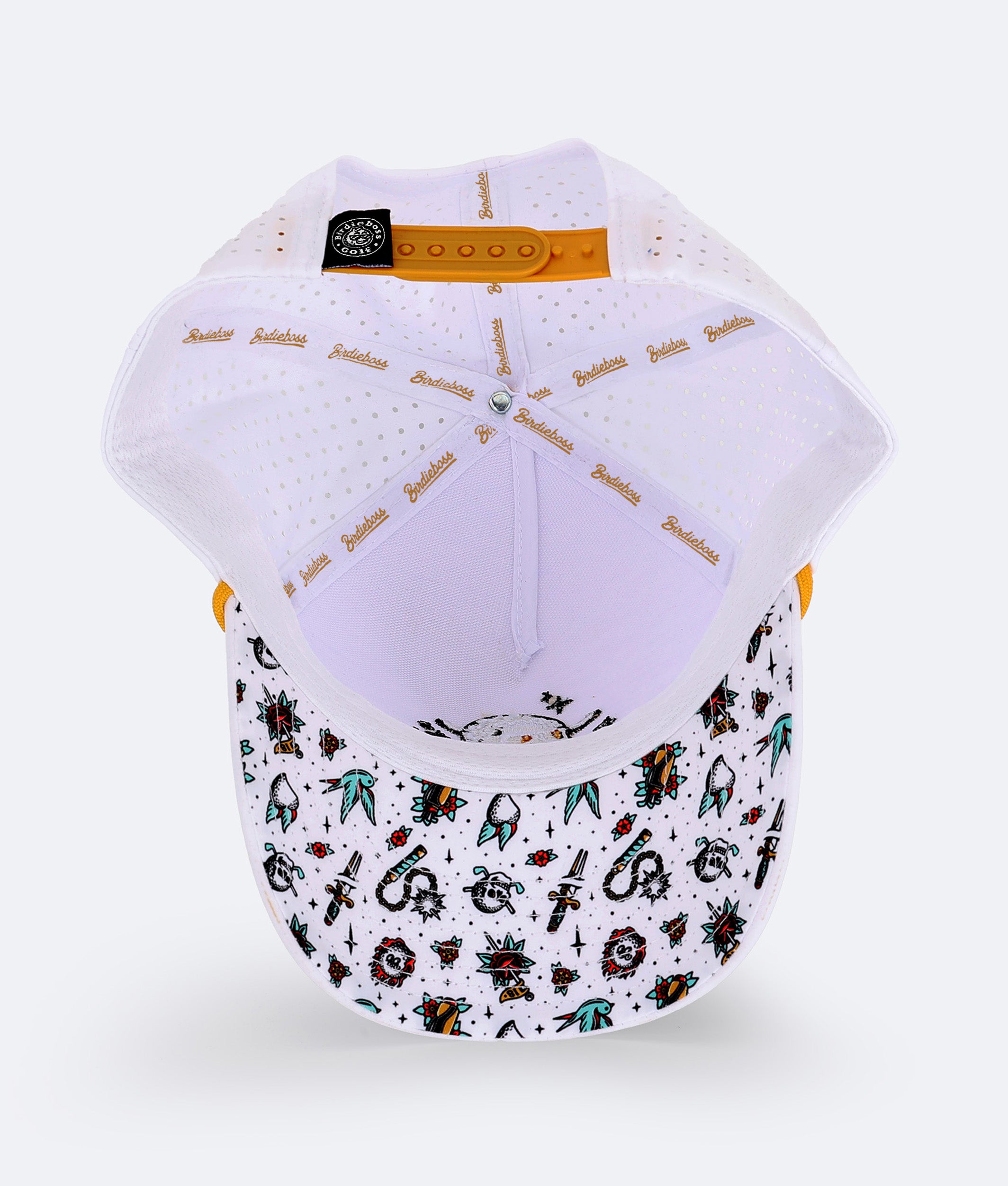 Retro Tattoo Hat White