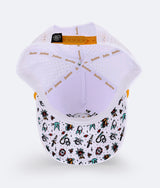 Retro Tattoo Hat White
