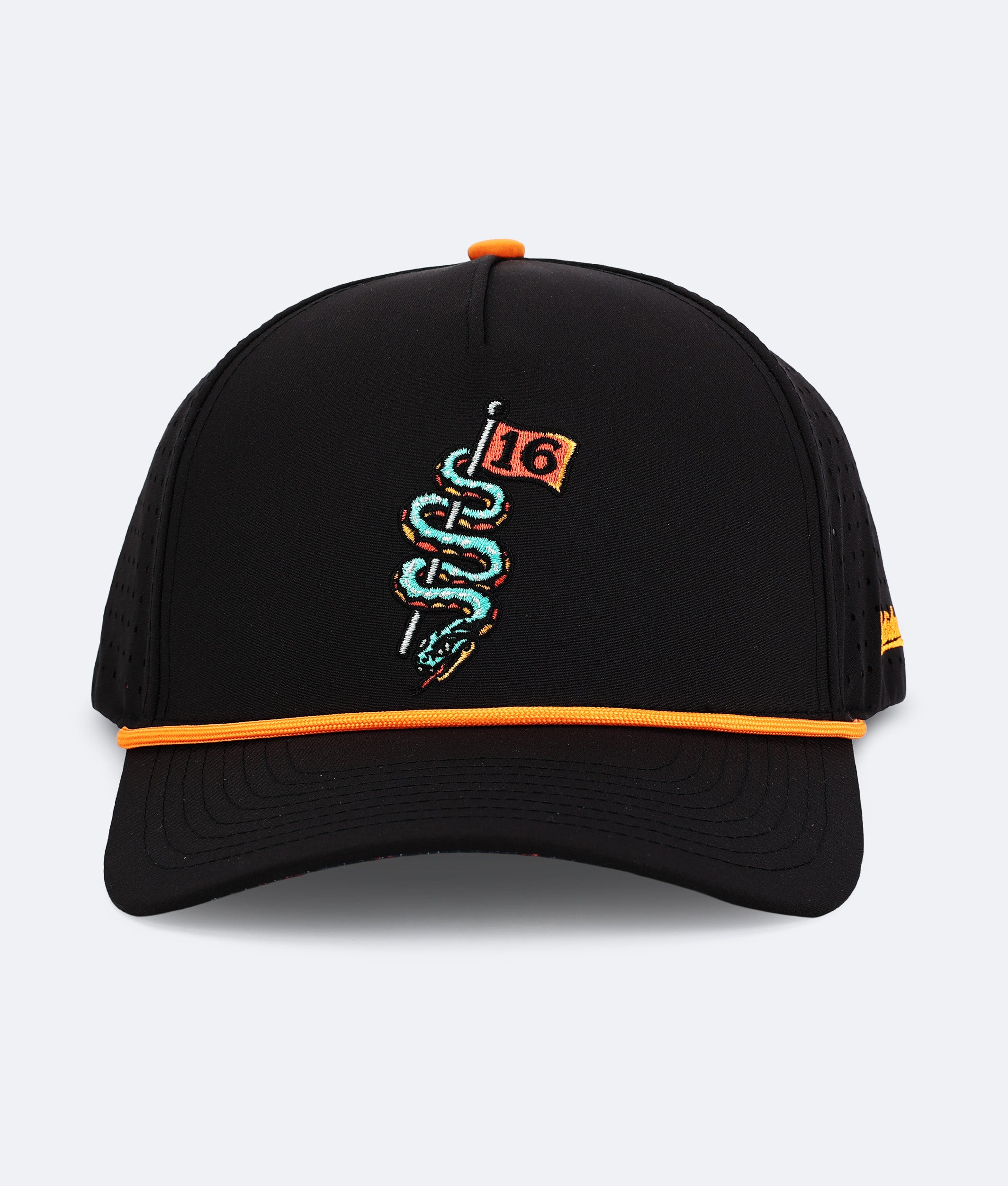 Serpent on 16 Hat Black