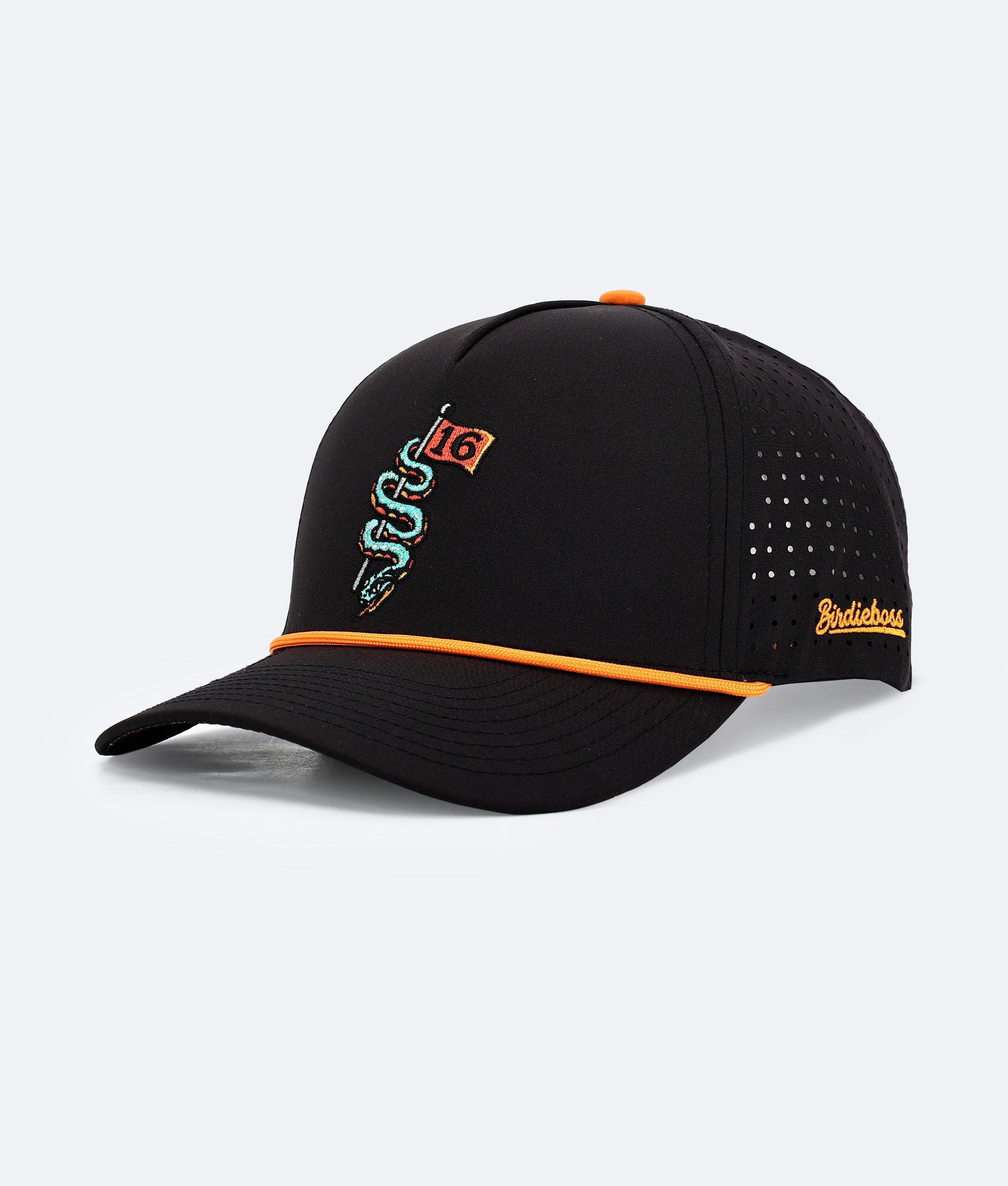 Serpent on 16 Hat Black