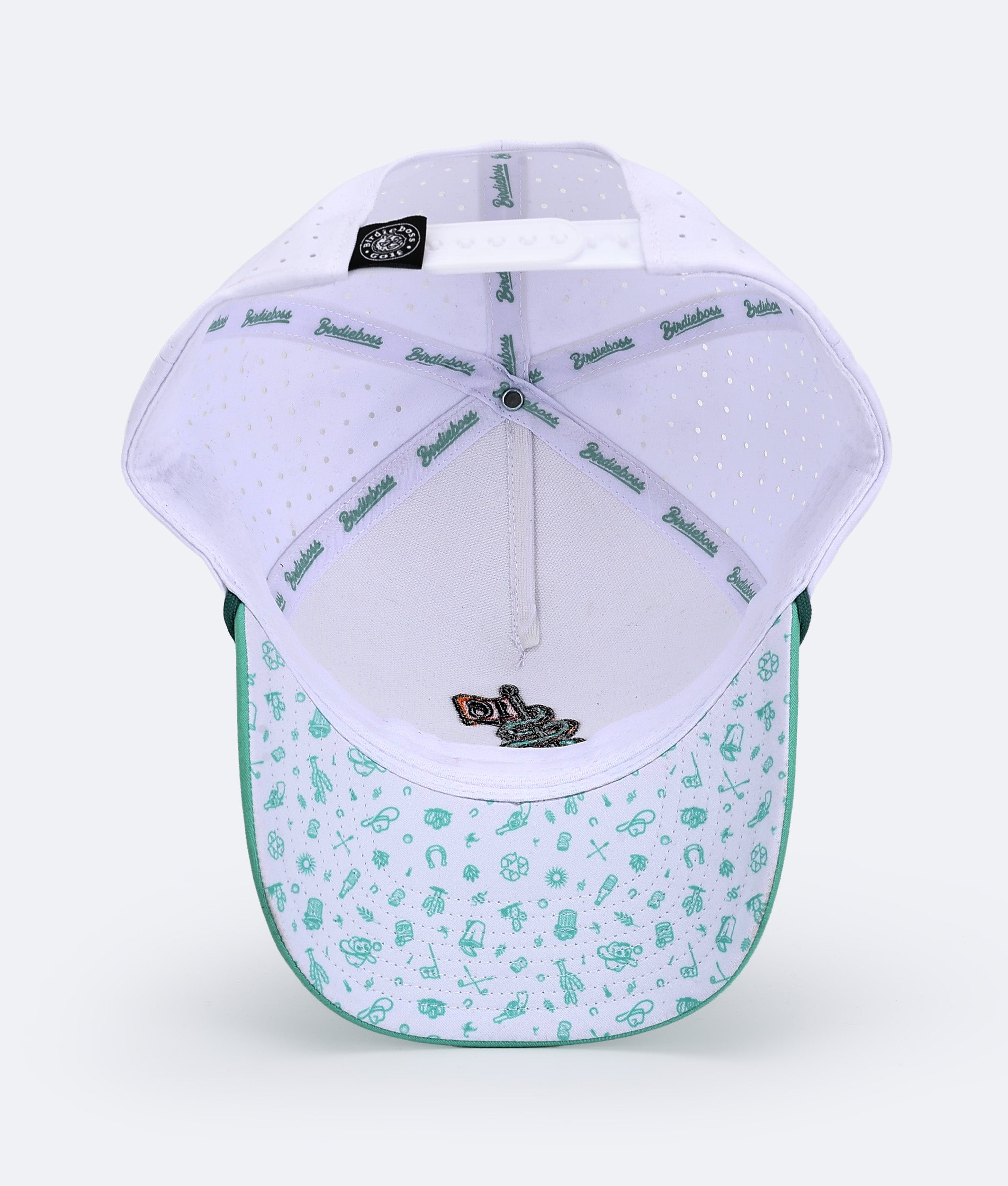 Serpent on 16 Hat White