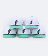 Serpent on 16 Hat White