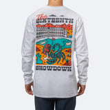 Scorpion on 16 Longsleeve White