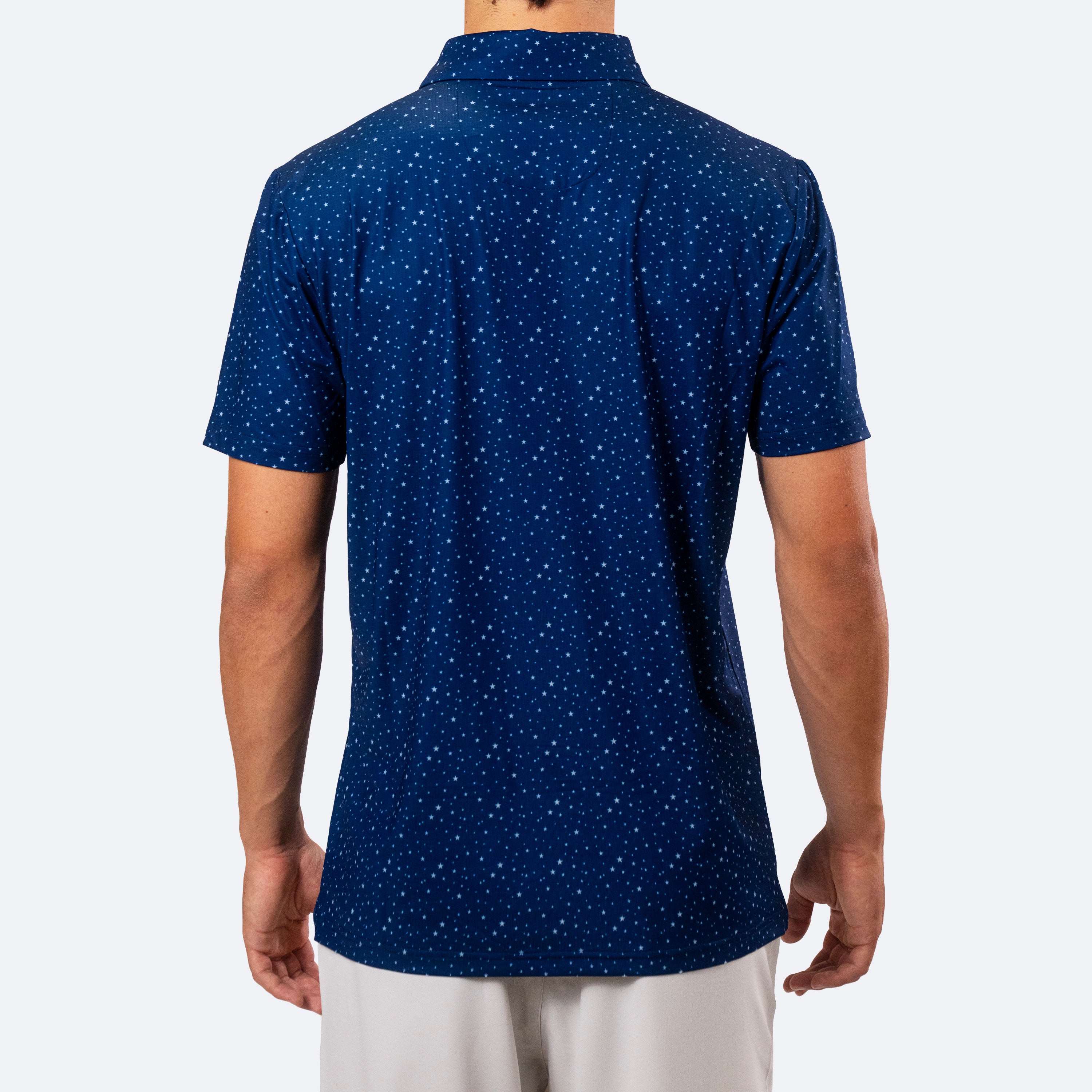 Star Spangled Polo Blue