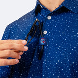 Star Spangled Polo Blue
