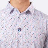 Star Spangled Polo White