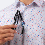 Star Spangled Polo White