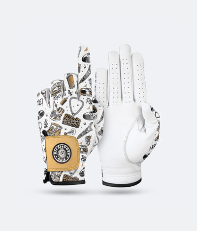 Straight Outta Bounds Glove Gold
