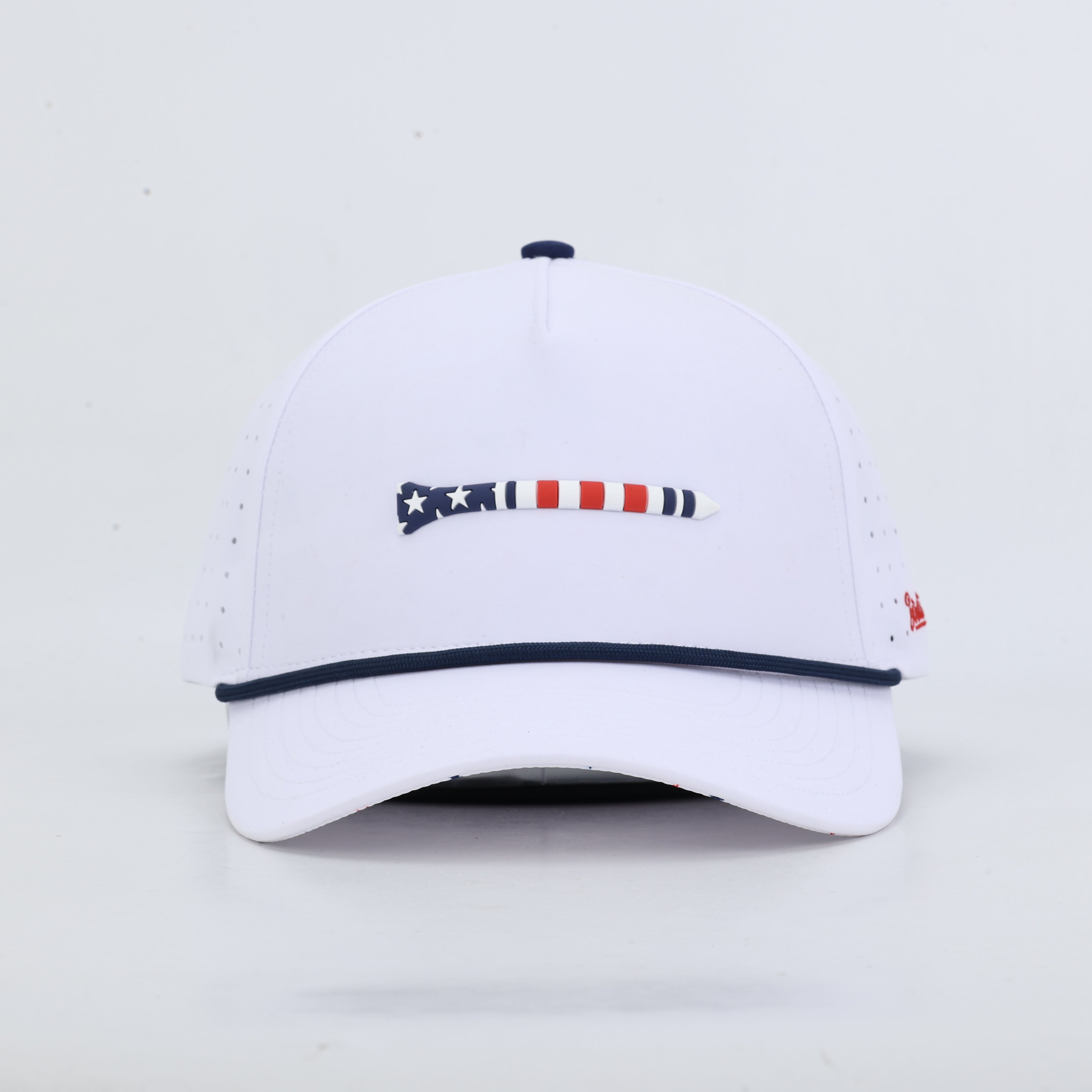 USA Tee Hat White