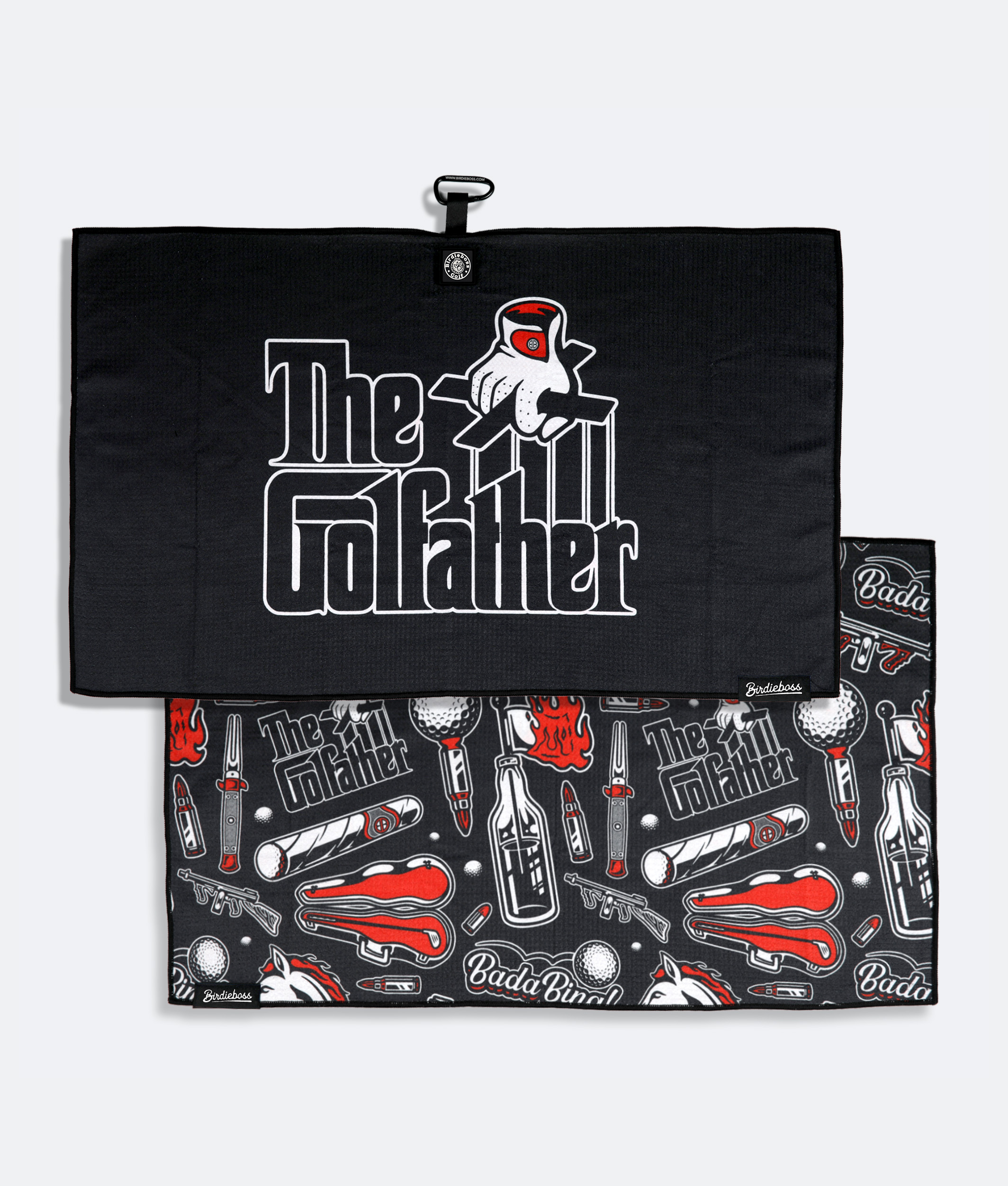 The Capo Black - Magnetic Golf Towel