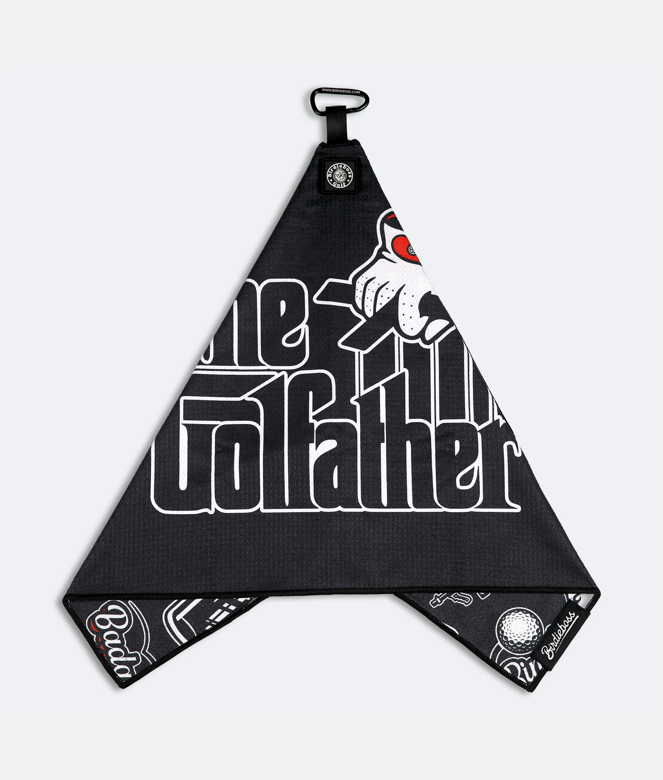 The Capo Black - Magnetic Golf Towel