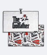 The Golfather White - Magnetic Golf Towel