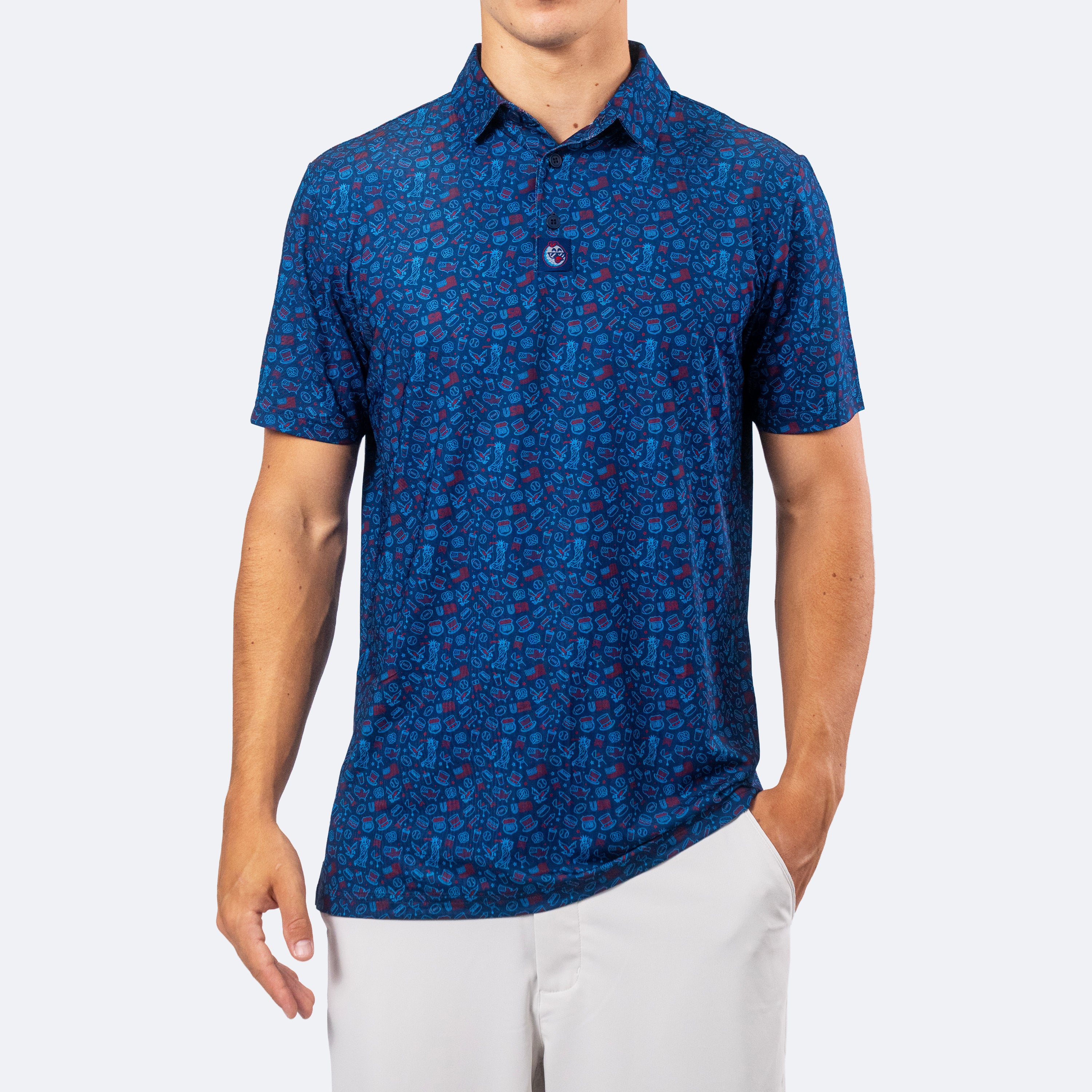 USA 250 Polo Blue