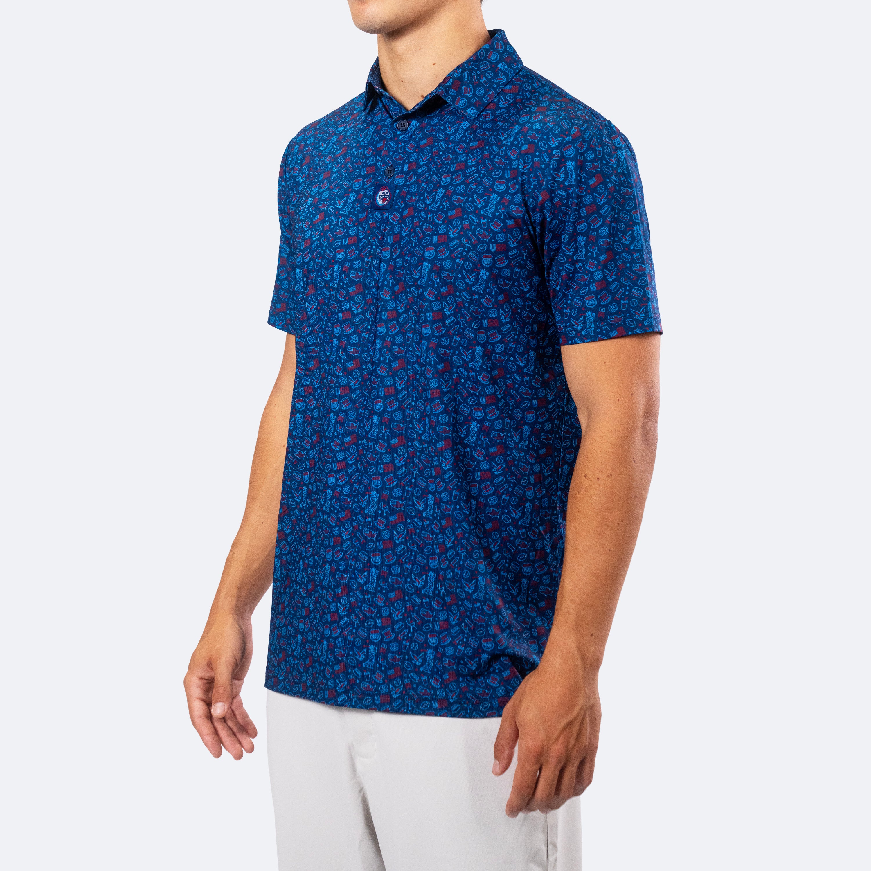 USA 250 Polo Blue