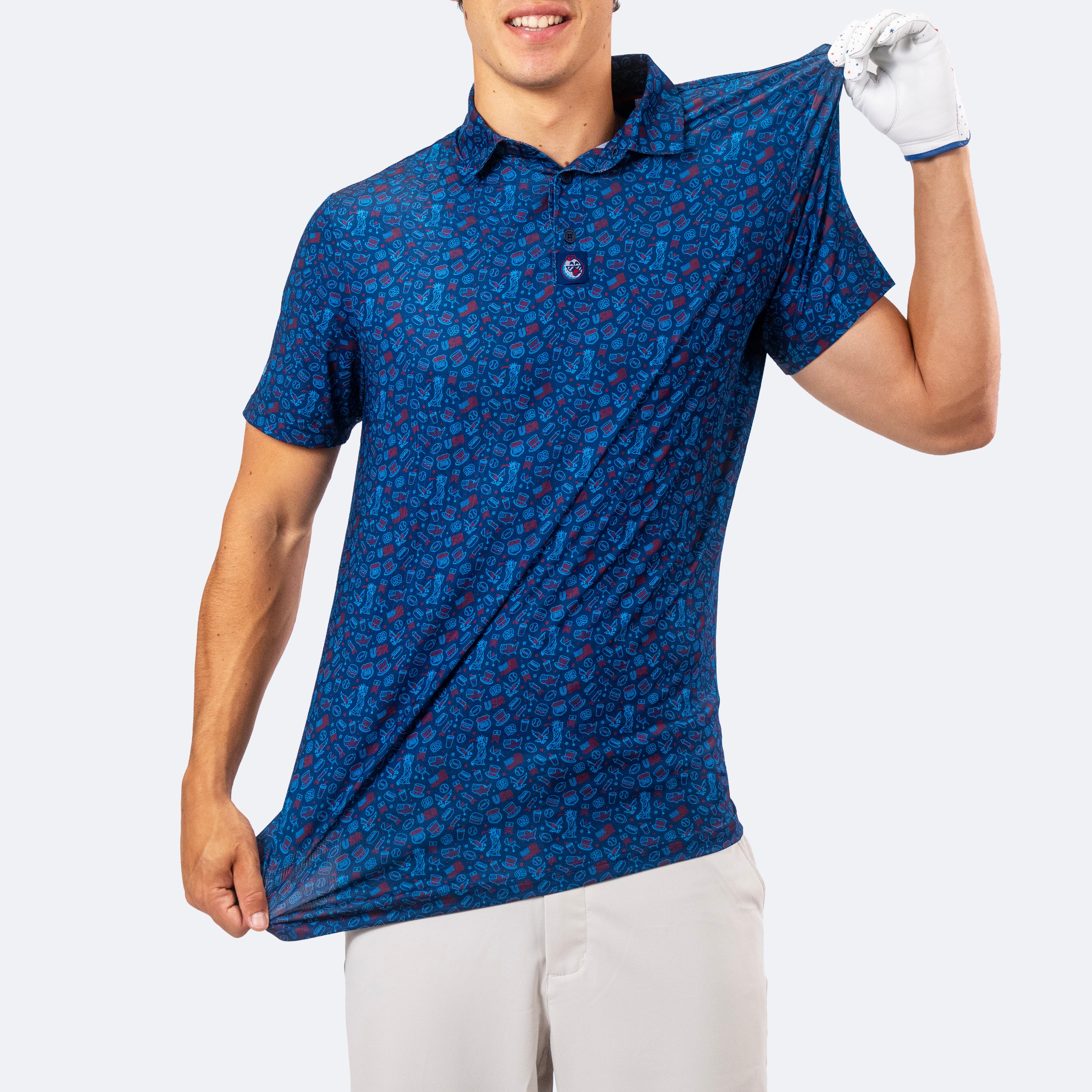 USA 250 Polo Blue