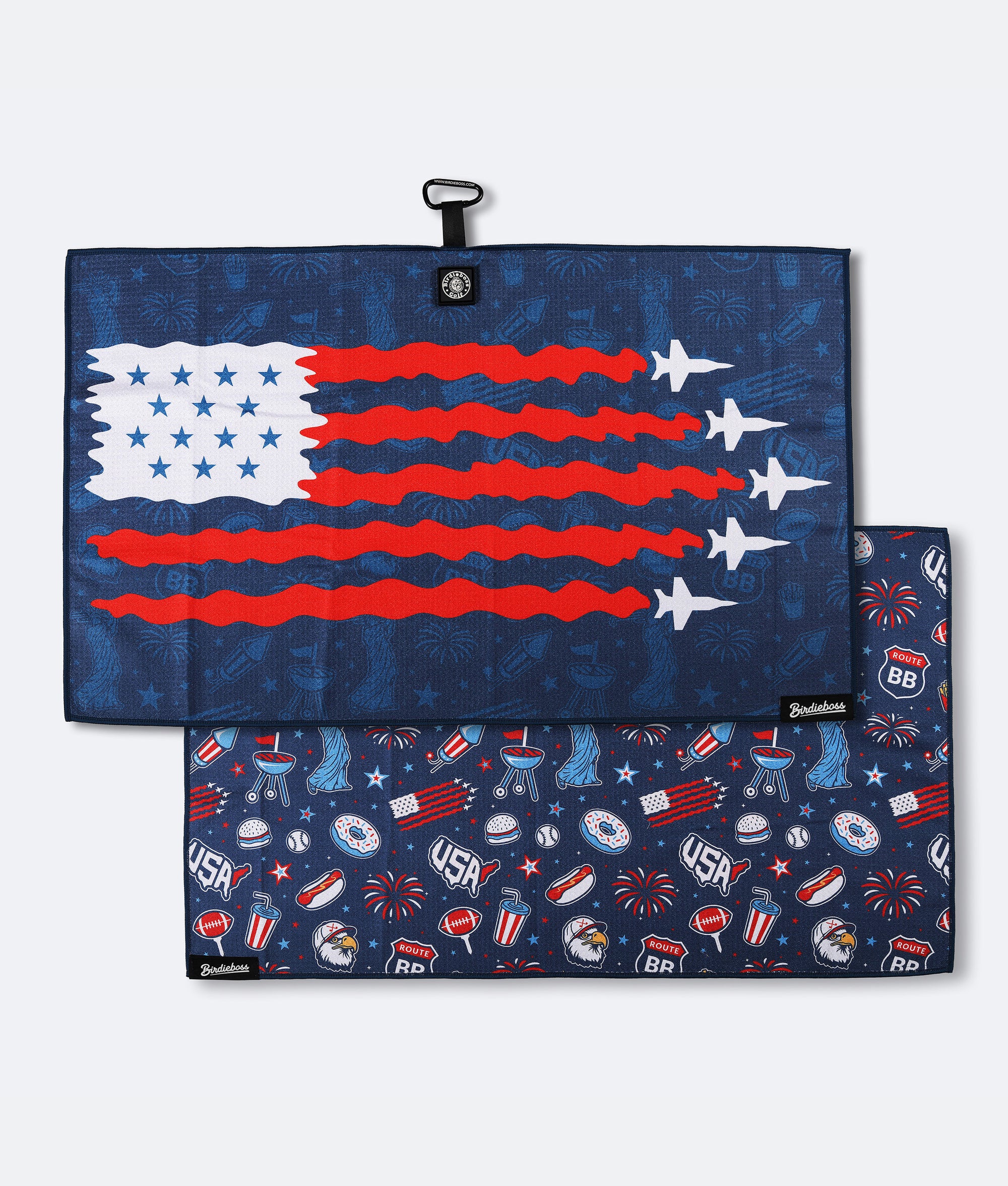 USA Blue - Magnetic Golf Towel