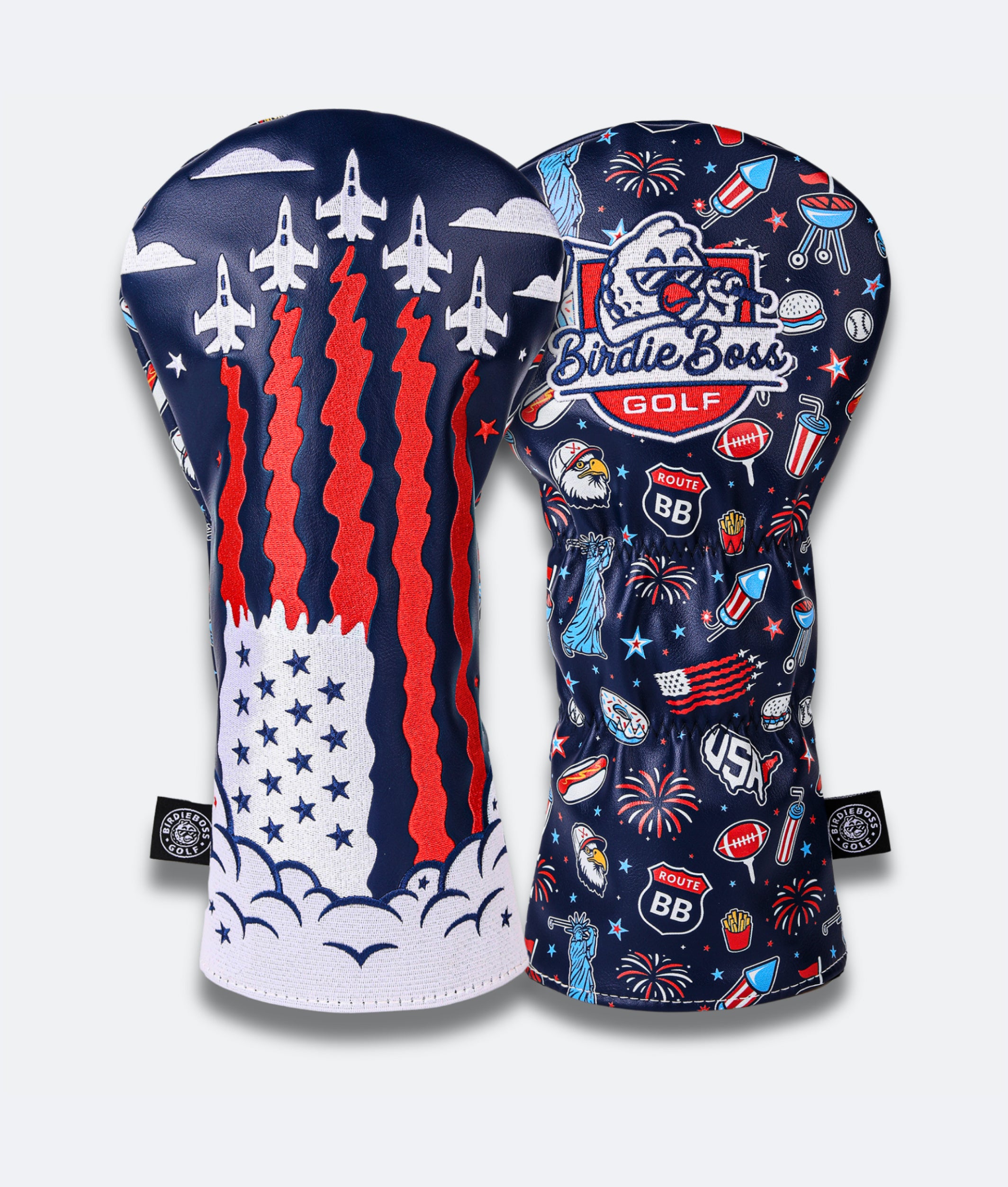 USA Headcover Blue