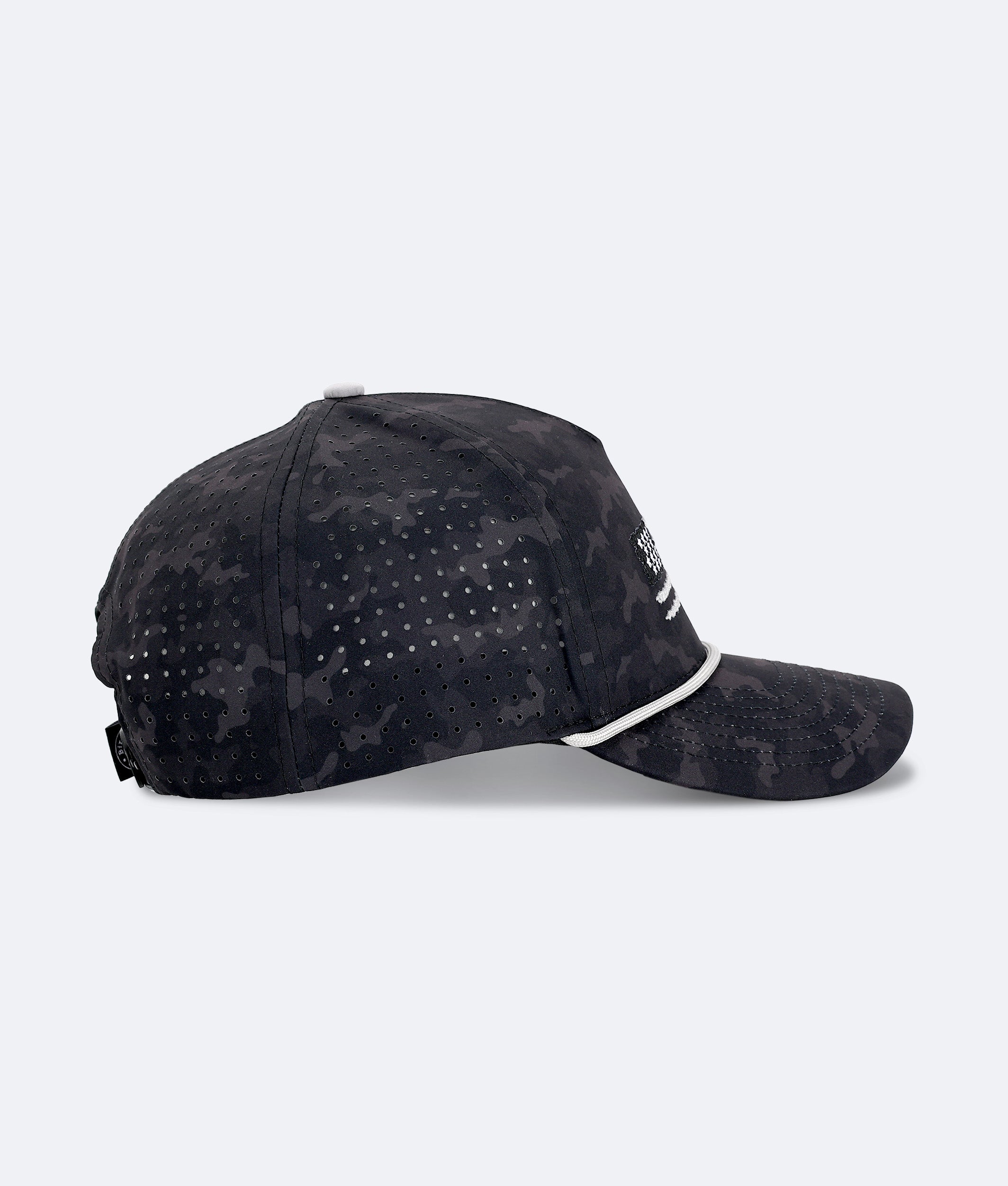 USA Hat Black Camo