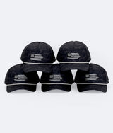 USA Hat Black Camo