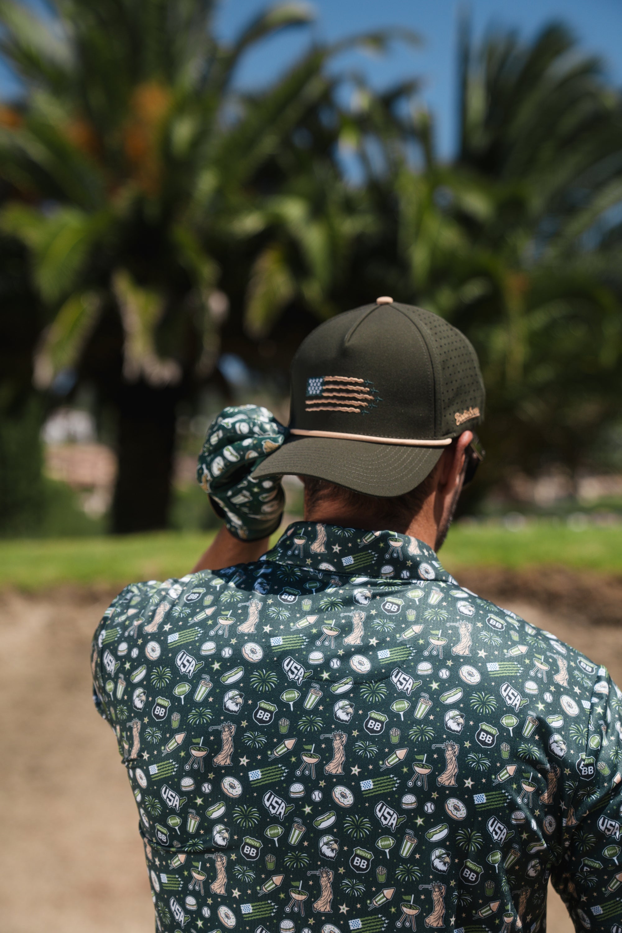 USA Hat Camo