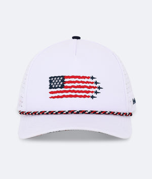 USA Hat White
