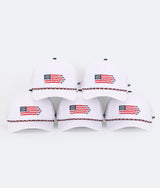 USA Hat White