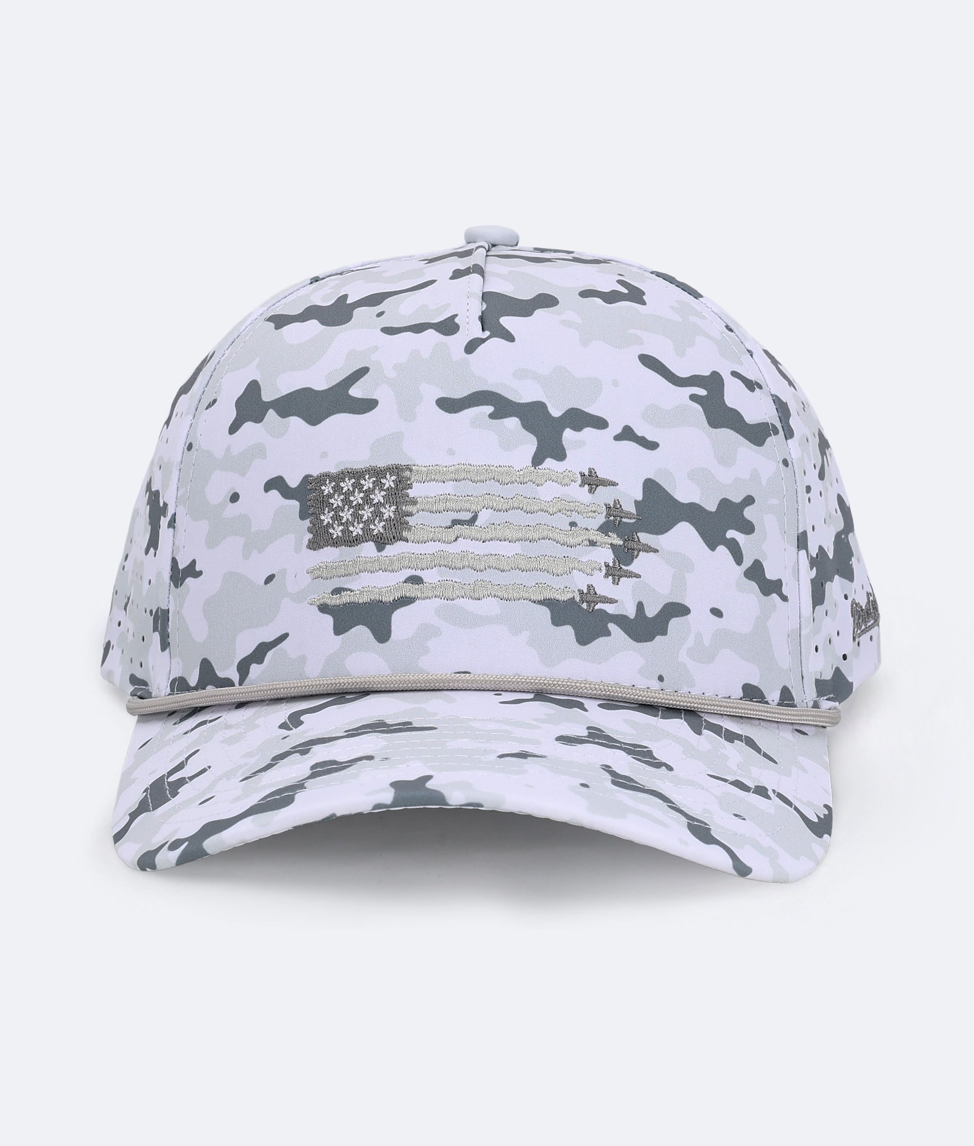 USA Hat White Camo