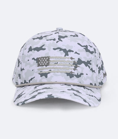 USA Hat White Camo