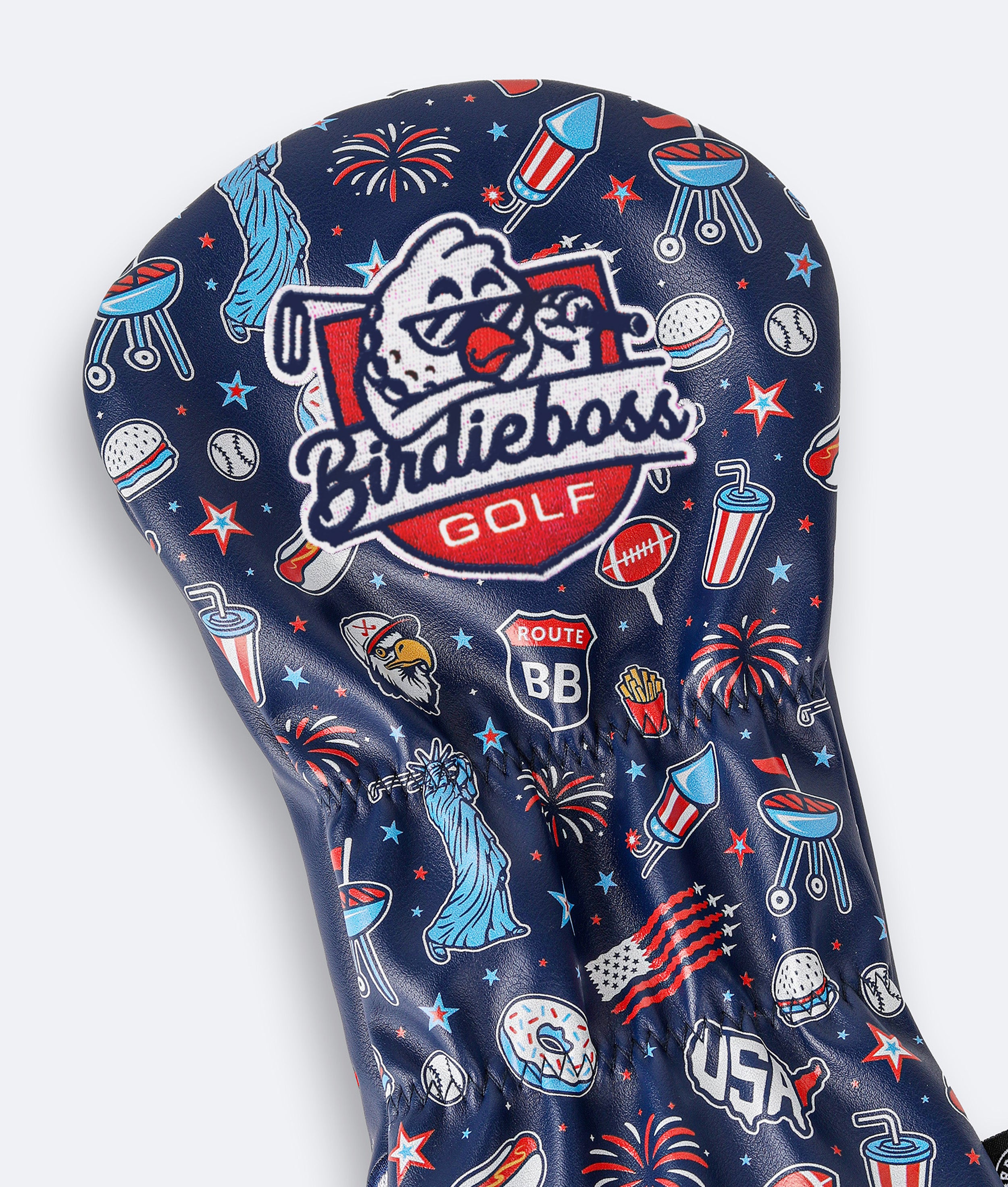 USA Headcover Blue