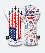 USA Headcover White