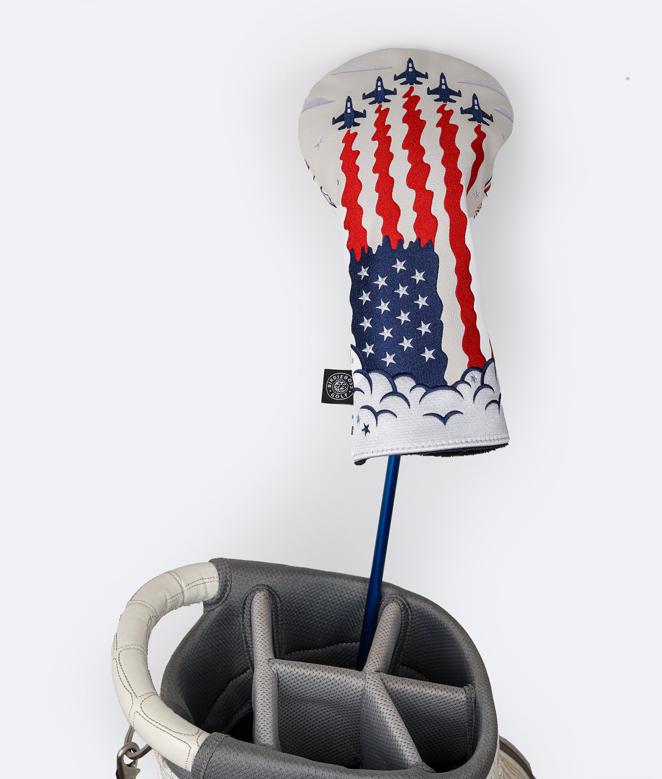 USA Headcover White