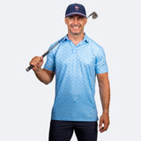 Birdies Polo Sky