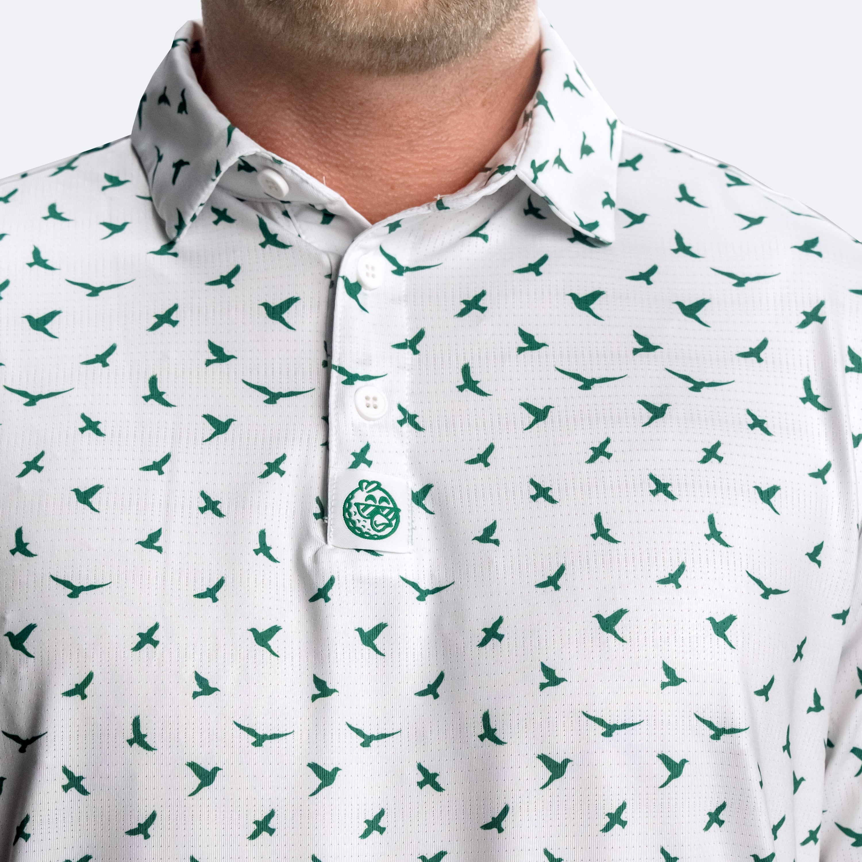 Birdies Polo White