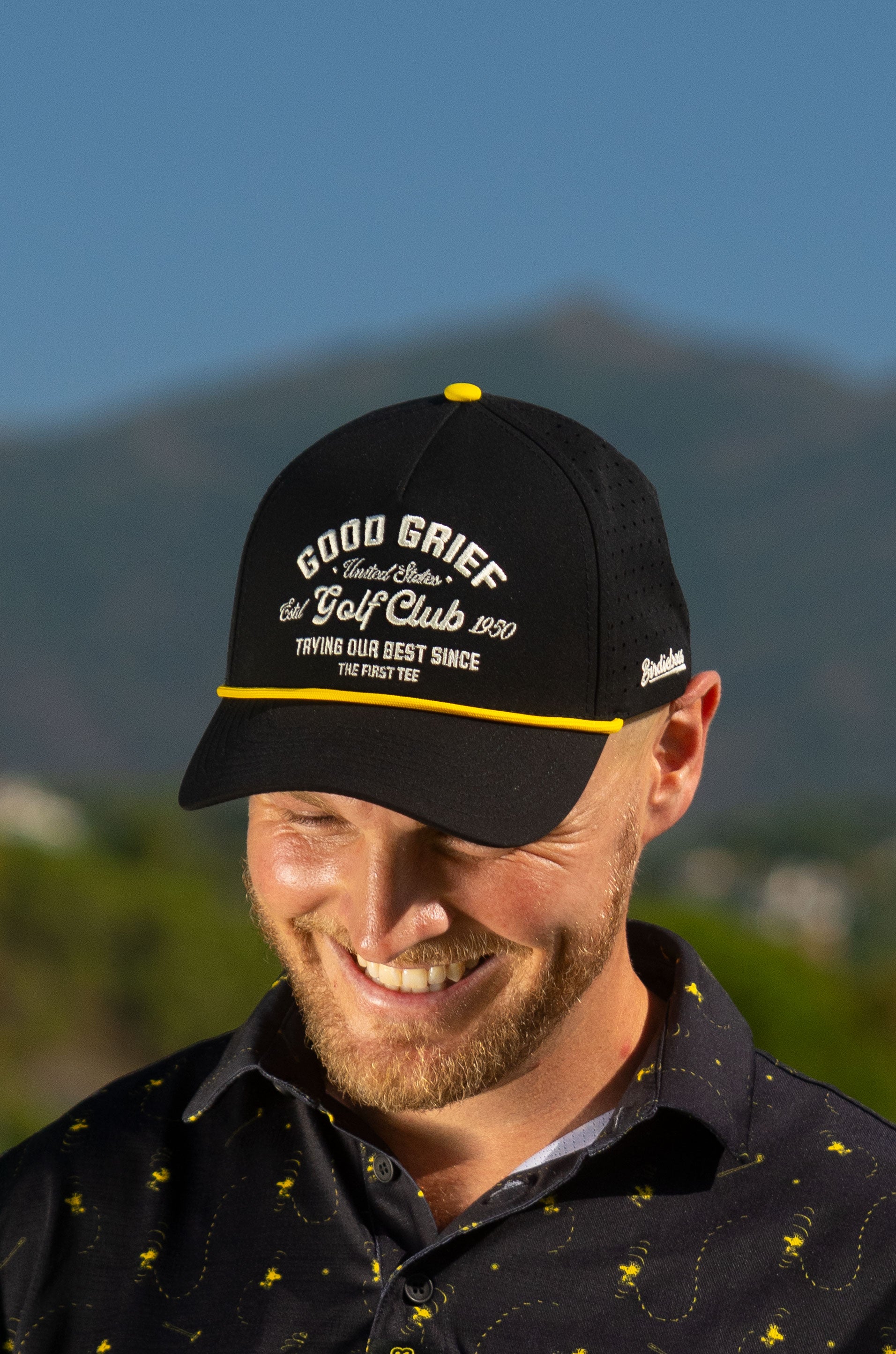 Peanuts Clubhouse Script Hat