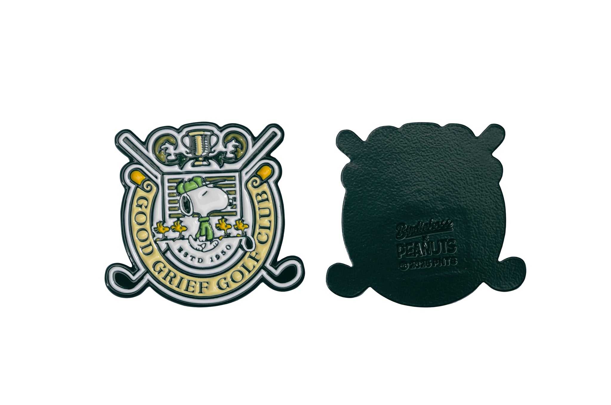 Peanuts Clubhouse Crest Ball Marker