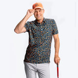 Terrazzo Goldfish Polo Dark