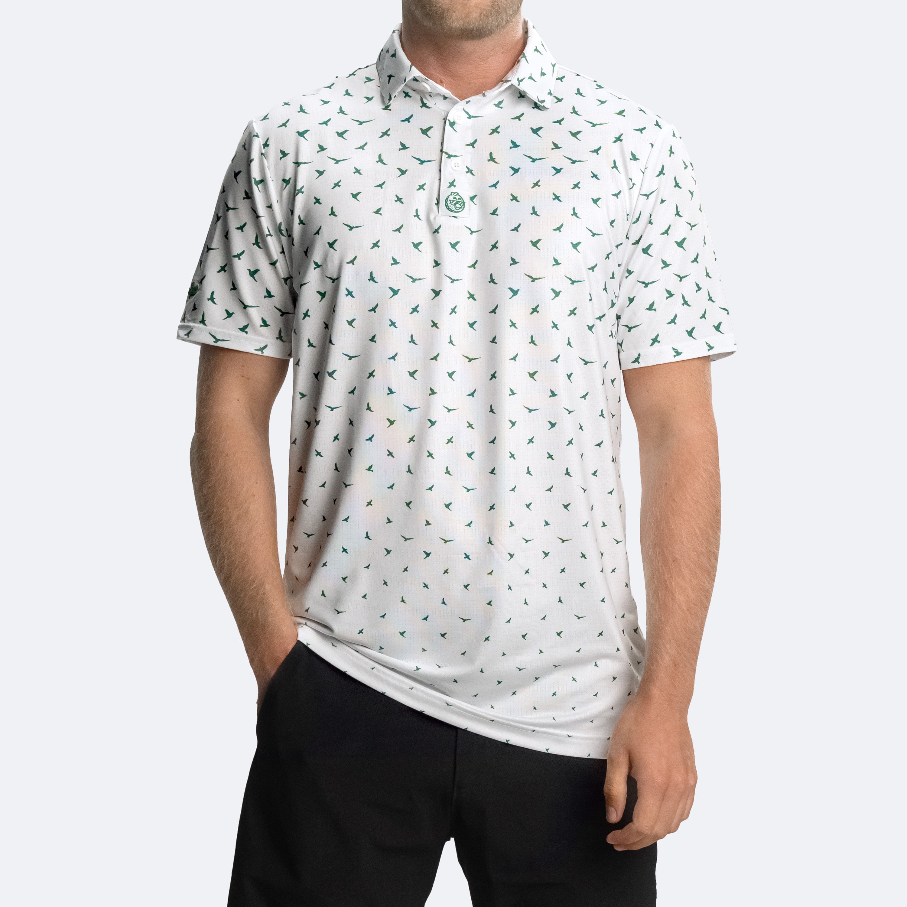 Birdies Polo White