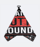 Straight Outta Bounds Red - Magnetic Golf Towel
