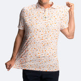 Terrazzo Goldfish Polo White