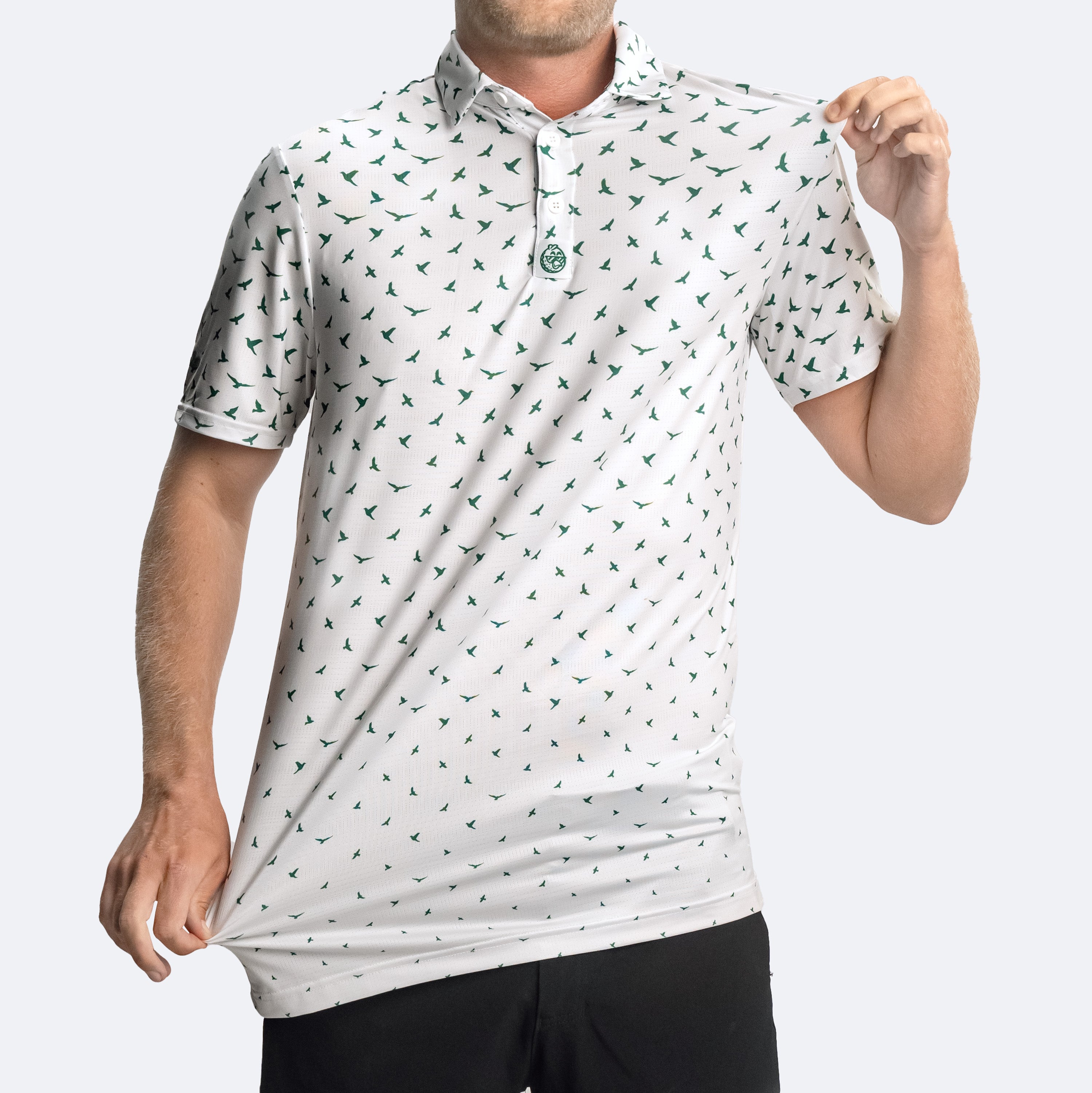 Birdies Polo White